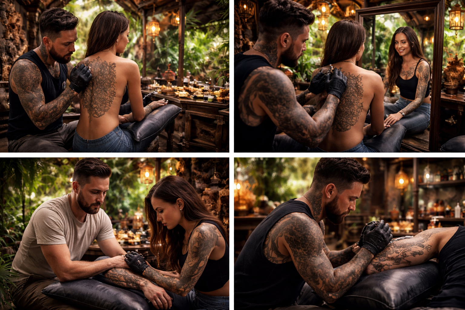 Studio session atmosphere